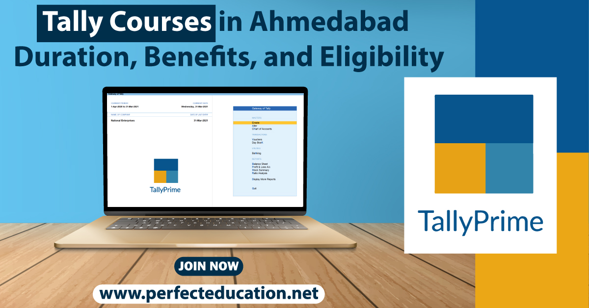 Tally Training Institute in Ahmedabad